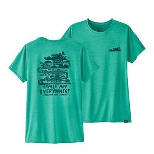 Women's Patagonia Capilene Cool Daily Graphic T-Shirt Sz L